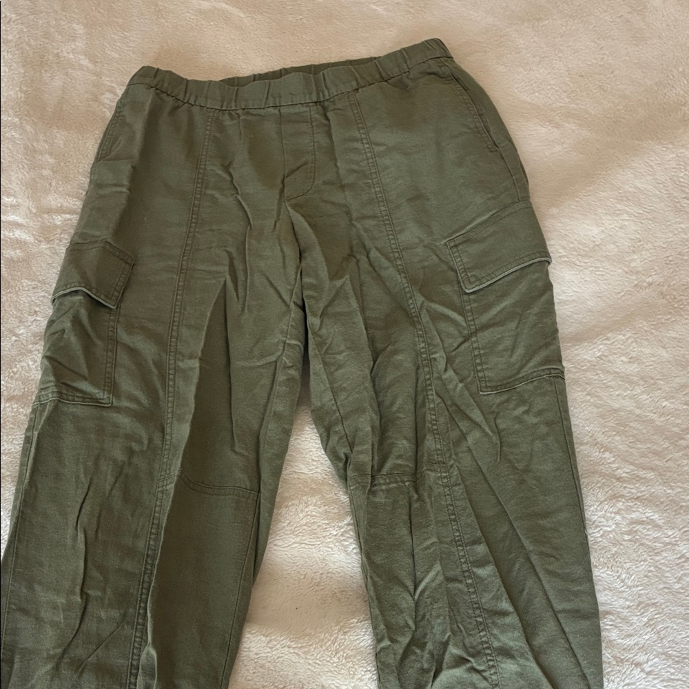 GAP WOMENS Green Cargo Pants
